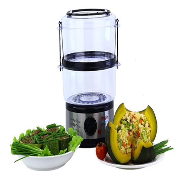 Nồi hấp thực phẩm 2 tầng Magic A-64 – Hấp nhanh – Dung tích lớn – Tiện lợi cho gia đình