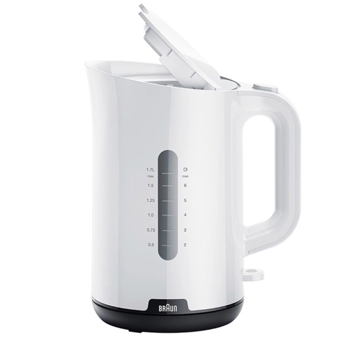 Ấm đun nước Braun WK1100WH siêu tốc, dung tíc.h lớn, an toàn, tiện lợi cho gia đình