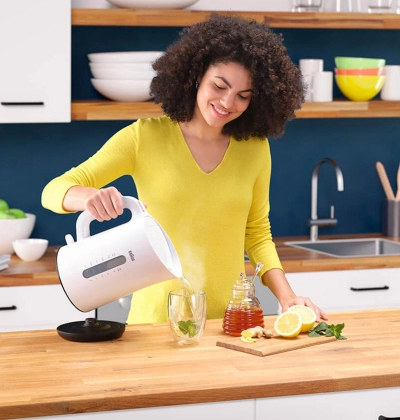 Ấm đun nước Braun WK1100WH siêu tốc, dung tíc.h lớn, an toàn, tiện lợi cho gia đình